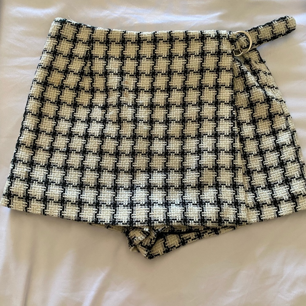 Checkered Skirt